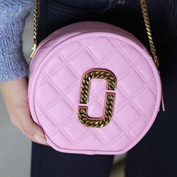 MARC JACOBS The Status Round Crossbody M0015815 – Powder Pink Perfection! - Picture 4 of 12